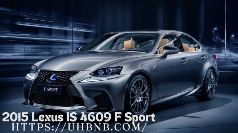 2015 Lexus IS 4609 F Sport