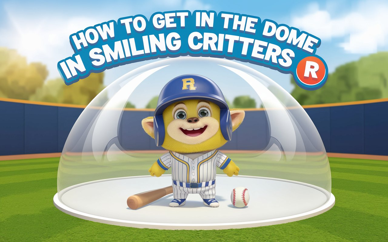 How to Get in the Dome in Smiling Critters R