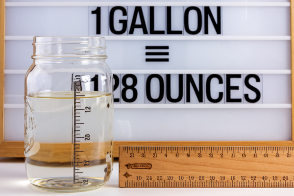 How Many Ounces Are in a Gallon