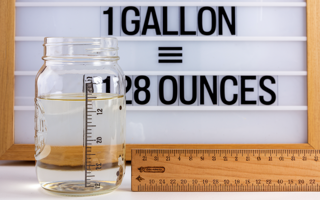 How Many Ounces Are in a Gallon