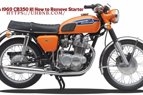 Honda 1969 CB350 K1 How to Remove Starter