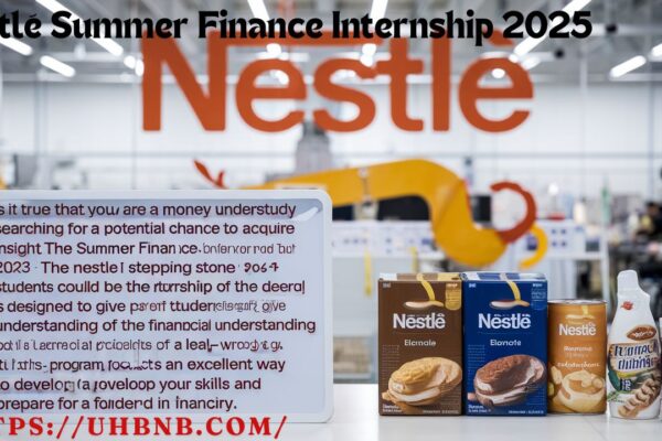 Nestlé Summer Finance Internship 2025