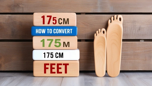 175 cm in Feet