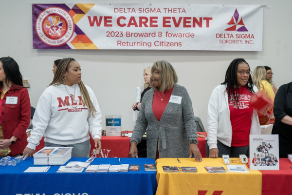 Delta Sigma Theta We Care Event 2023 Broward Returning Citizens