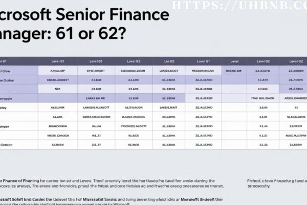 Is Microsoft Senior Finance Manager 61 or 62