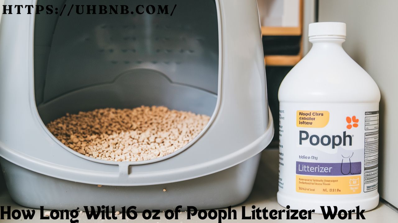 How Long Will 16 oz of Pooph Litterizer Work