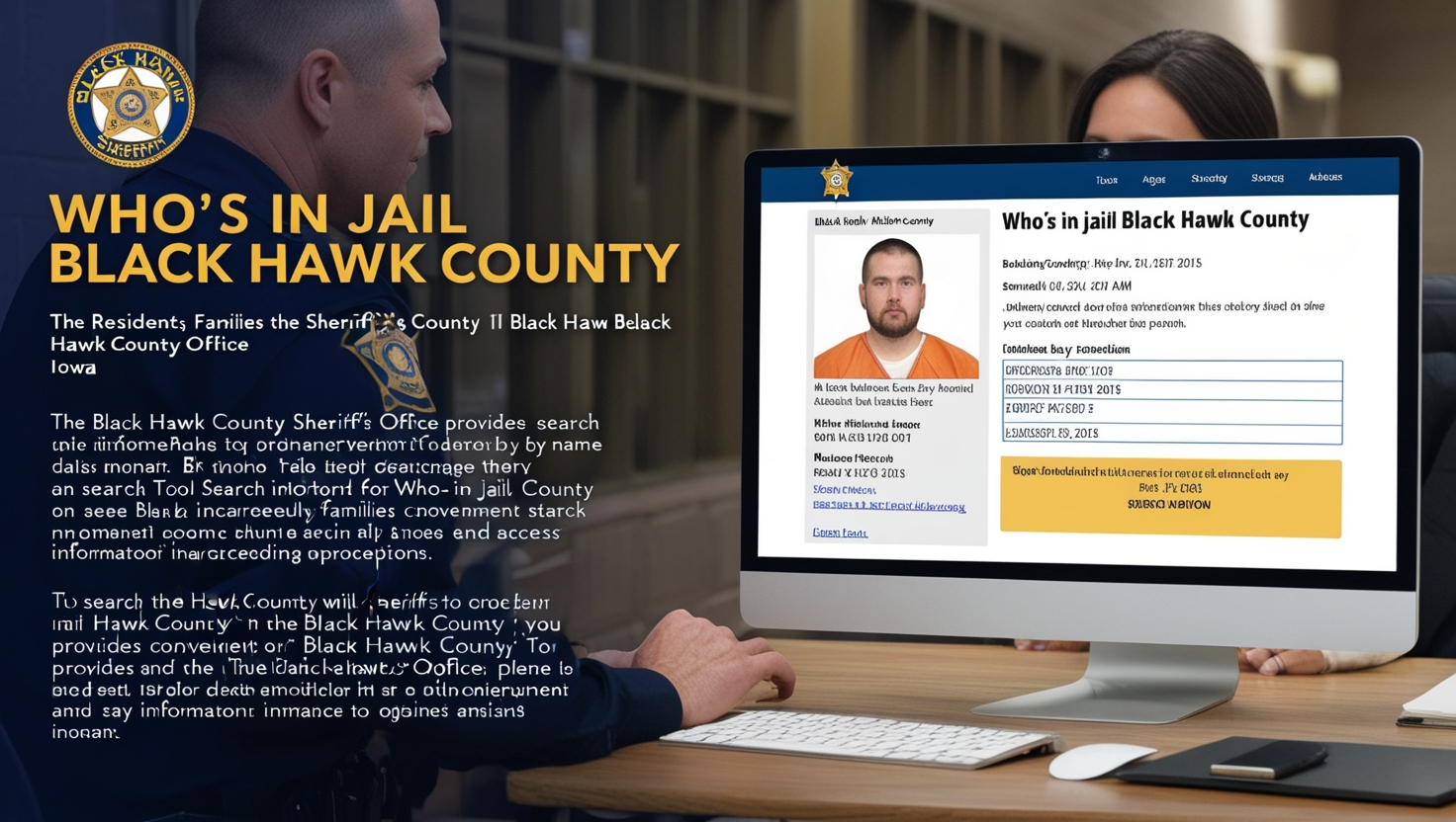 Who's in Jail Black Hawk County