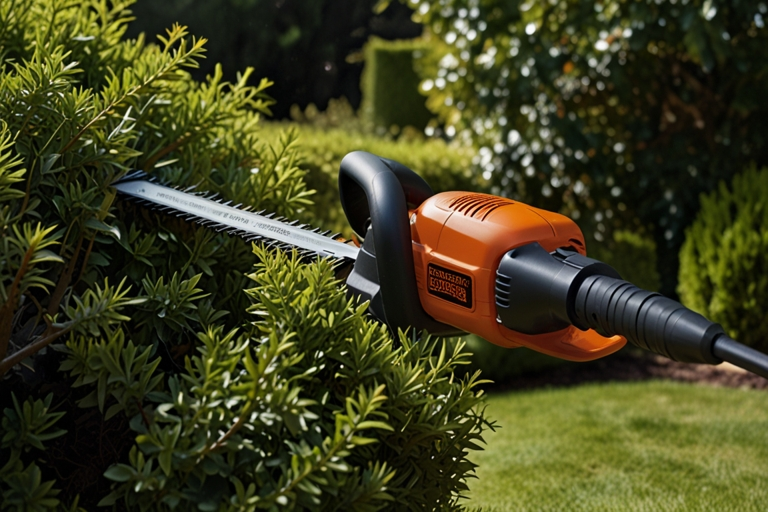 Black Decker LHT 2436 Hedge Trimmer Smokes and Stops