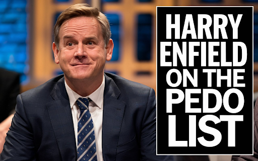 Harry Enfield on the Pedo List